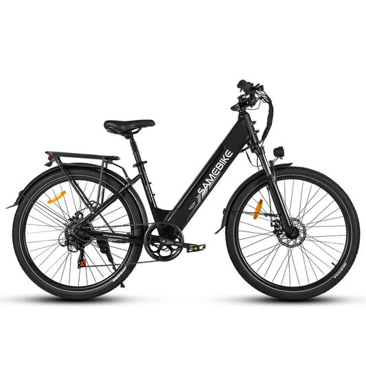 500W Folding E-Bike 27.5'' Speed 36V 15A Power 32km/h Hybrid Electric Bike for Women Electric Bike-0